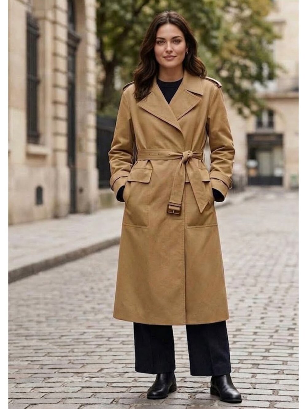 Banana Republic NWT Timeless Trench Coat British Khaki Size 2XL